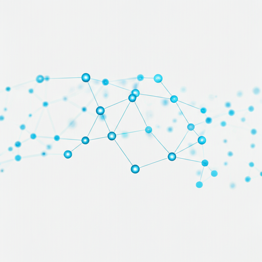 Abstract visualization of interconnected clinical data points