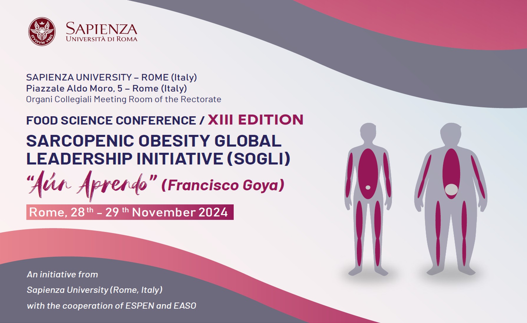SOGLI — Sarcopenic Obesity Global Leadership Initiative, Rome 28-29 November 2024